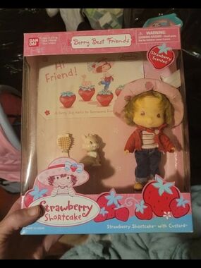 Strawberry Shortcake 'Berry Best Friends' Custard Doll - Pink & Red